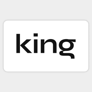 king Sticker